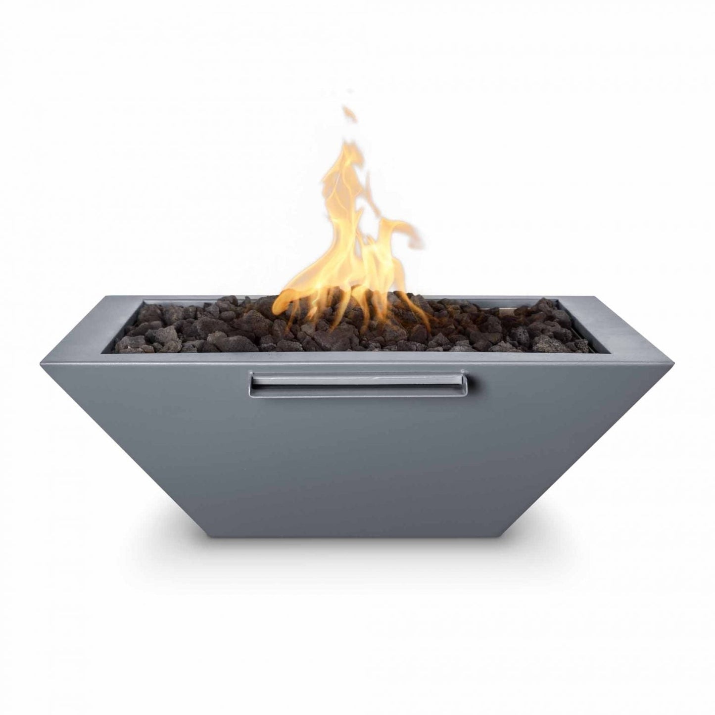 The Outdoor Plus Metal 30" Maya Fire & Water Bowl – Metal Powder Coat