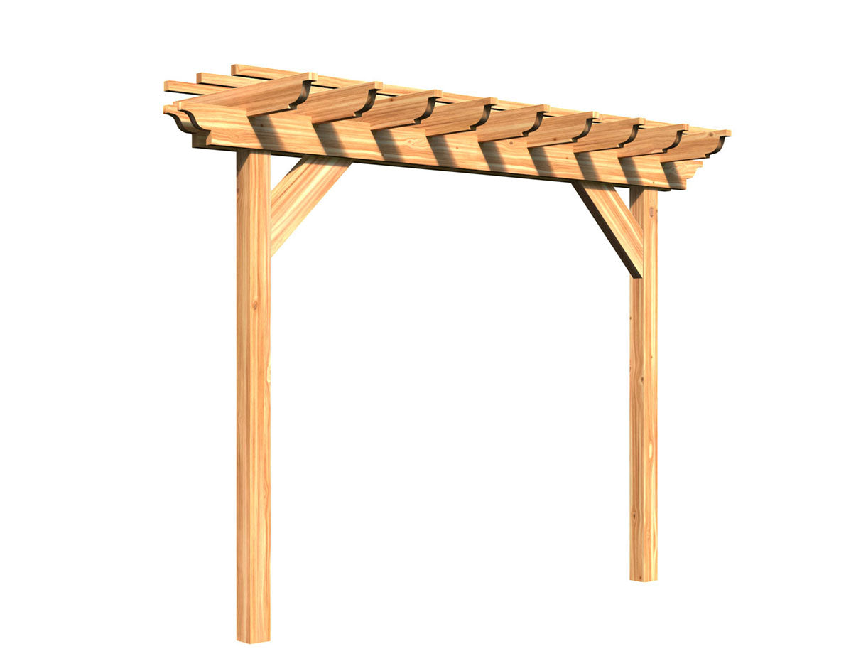 Creekvine Designs Treated Pine Monterrey Pergola