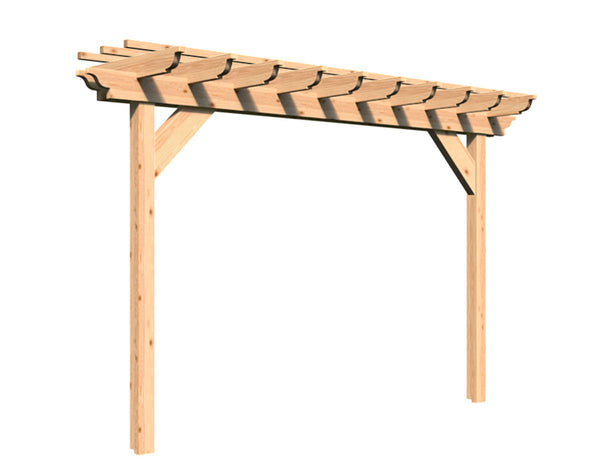 Creekvine Designs Red Cedar Monterrey Pergola