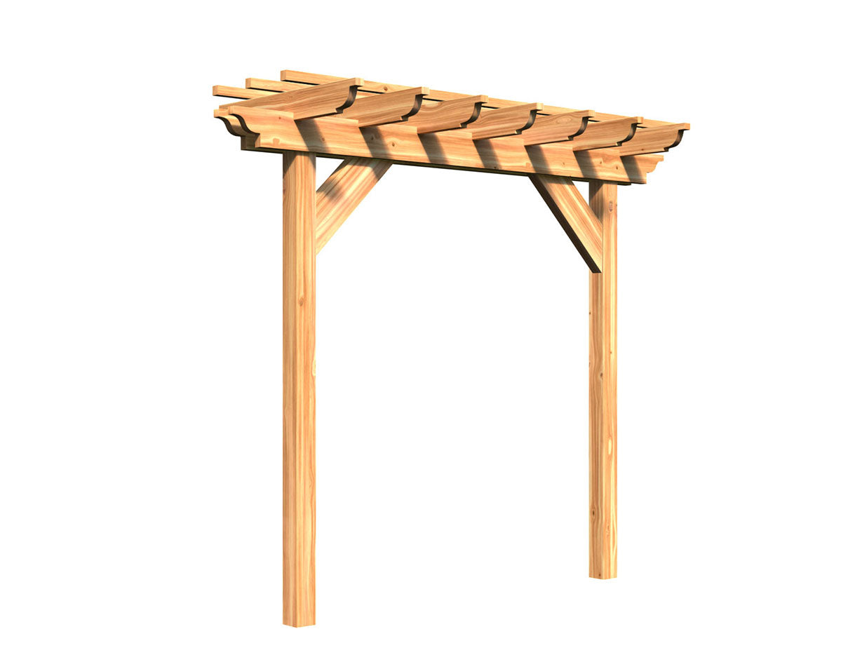 Creekvine Designs Treated Pine Monterrey Pergola