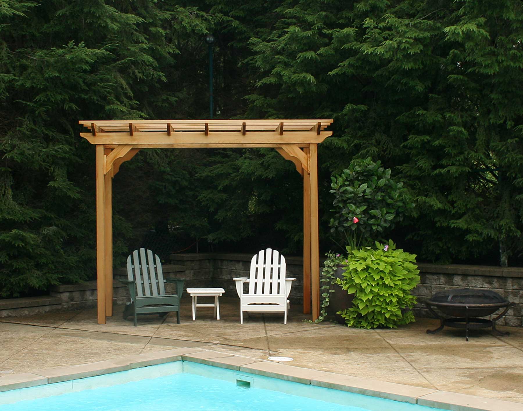 Creekvine Designs Cedar New Dawn Pergola