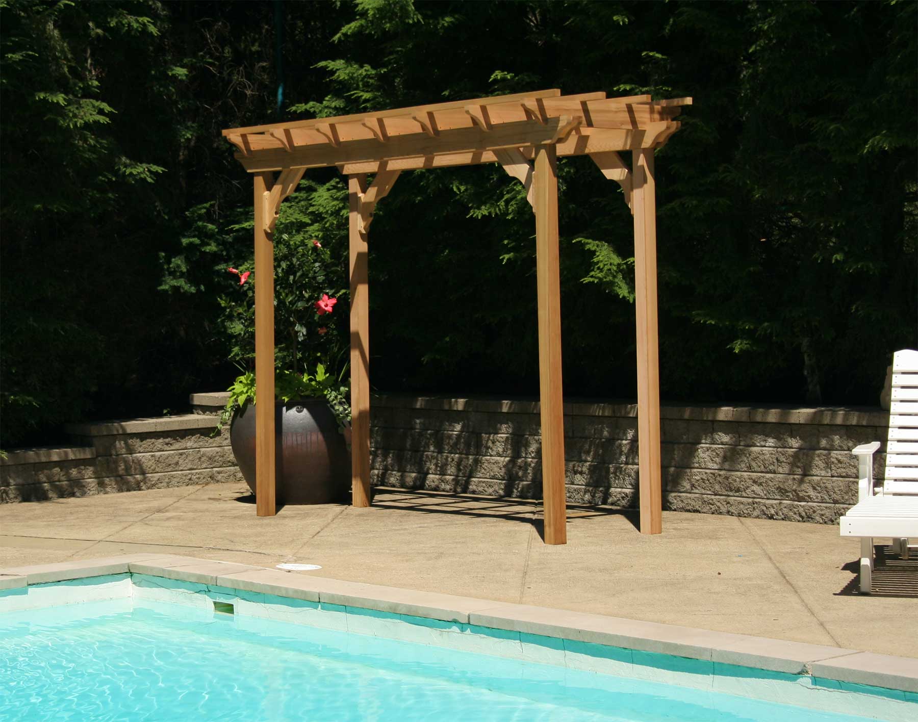 Creekvine Designs Cedar New Dawn Pergola