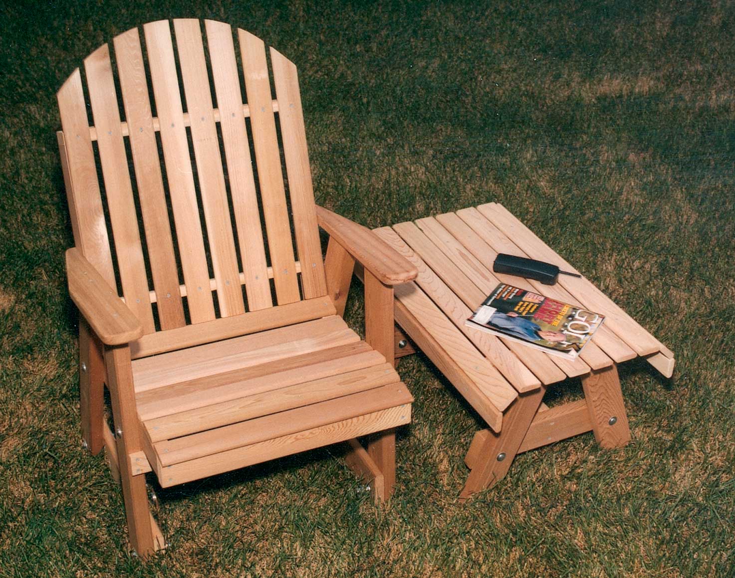 Creekvine Designs Cedar Fanback Patio Chair