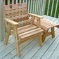 Creekvine Designs Cedar Country Hearts Patio Chair