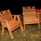 Creekvine Designs Cedar Country Hearts Patio Chair