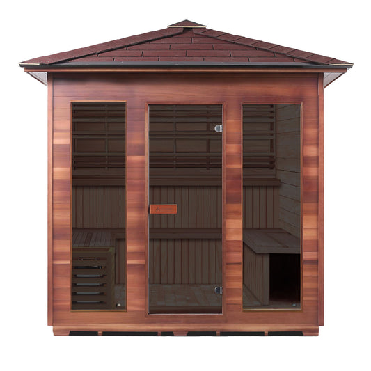 Enlighten Outdoor Traditional Saunas SunRise - 8