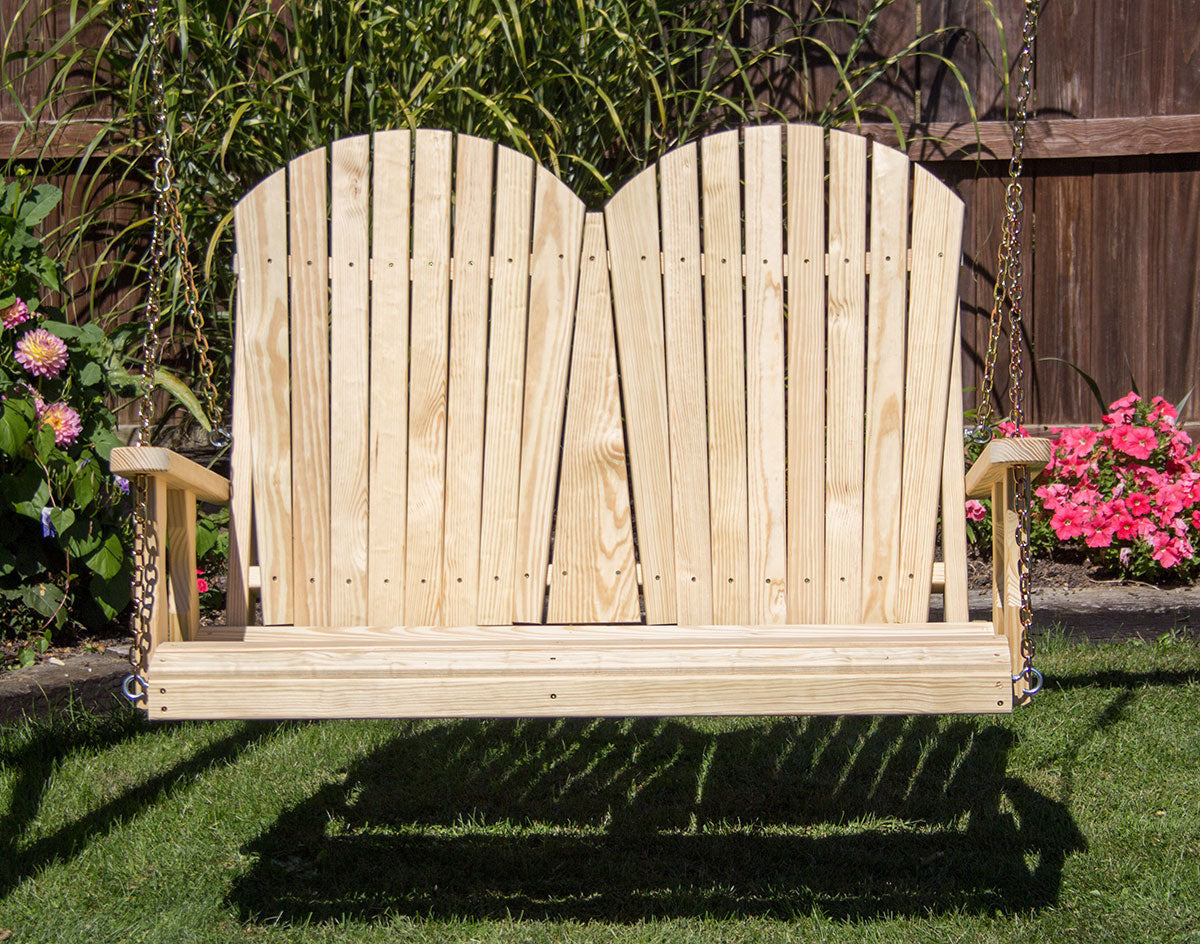 Creekvine Designs Treated Pine Curveback Porch Swing