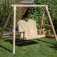 Creekvine Designs Treated Pine Curveback Porch Swing