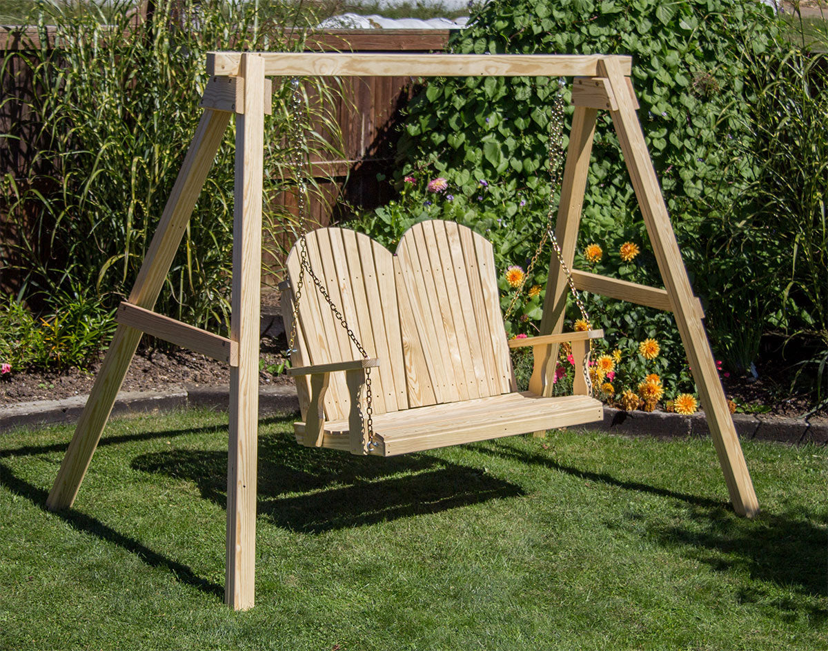 Creekvine Designs Treated Pine Curveback Porch Swing