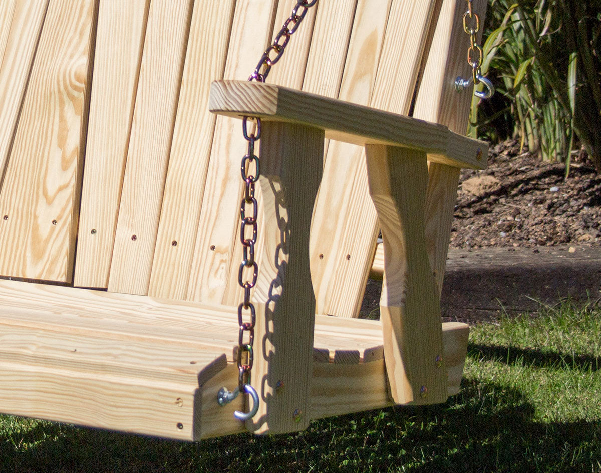 Creekvine Designs Treated Pine Curveback Porch Swing