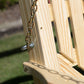 Creekvine Designs Treated Pine Curveback Porch Swing