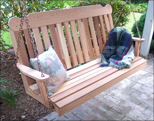 Creekvine Designs Cedar Classic Porch Swing