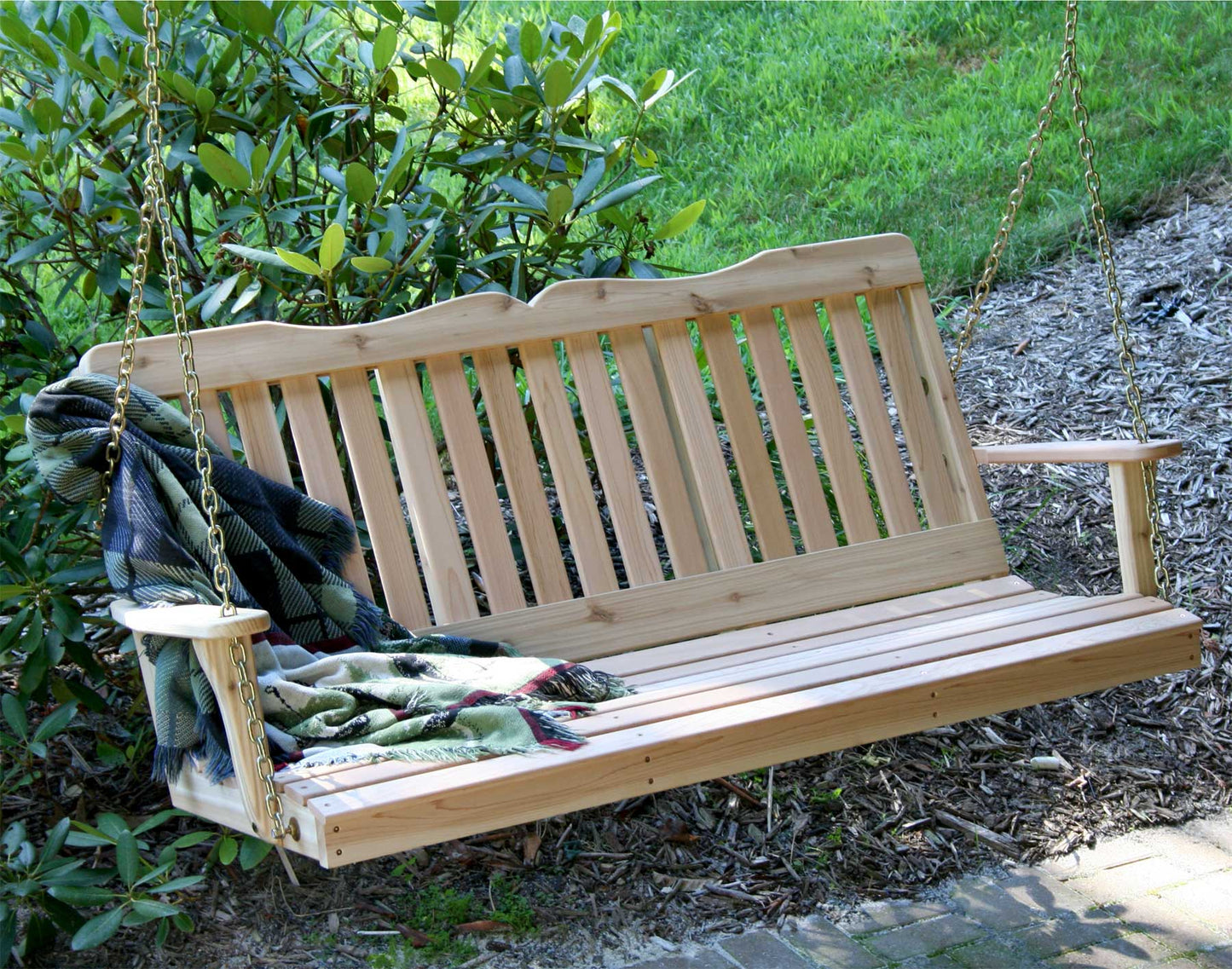 Designs Cedar Countryside Porch Swing