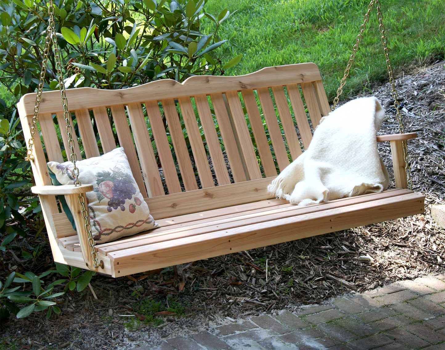 Designs Cedar Countryside Porch Swing