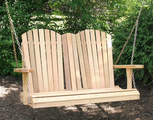 Creekvine Designs Cedar Adirondack Porch Swing