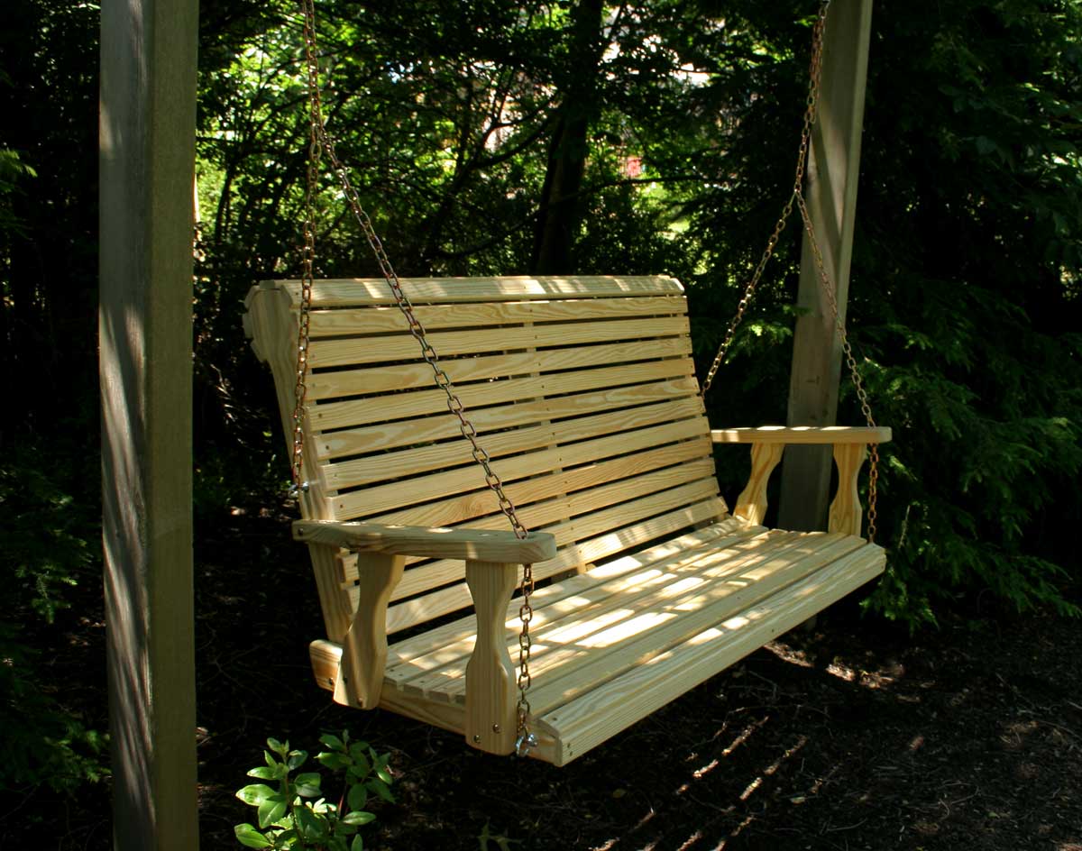 Creekvine Designs Treated Pine Rollback Porch Swing