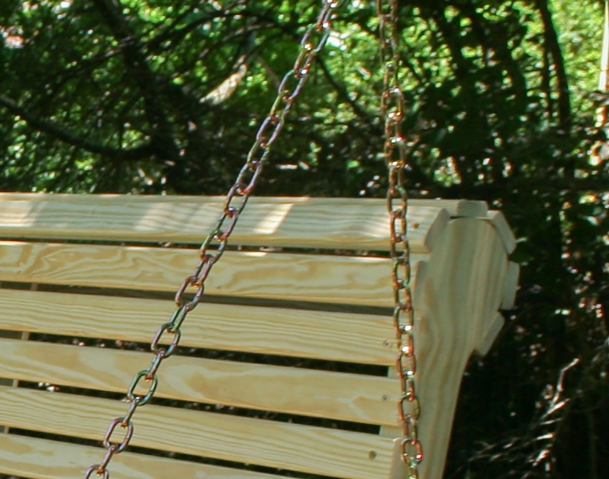 Creekvine Designs Treated Pine Rollback Porch Swing