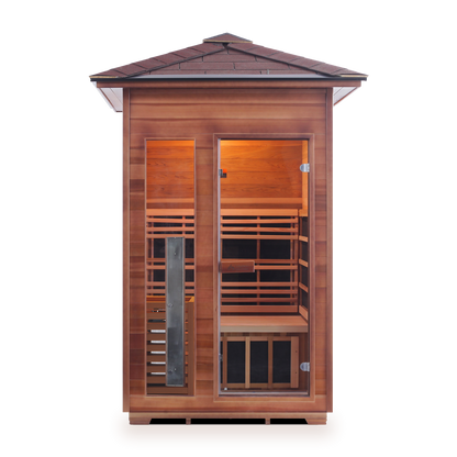 Enlighten Outdoor Infrared/Traditional Saunas Diamond - 2