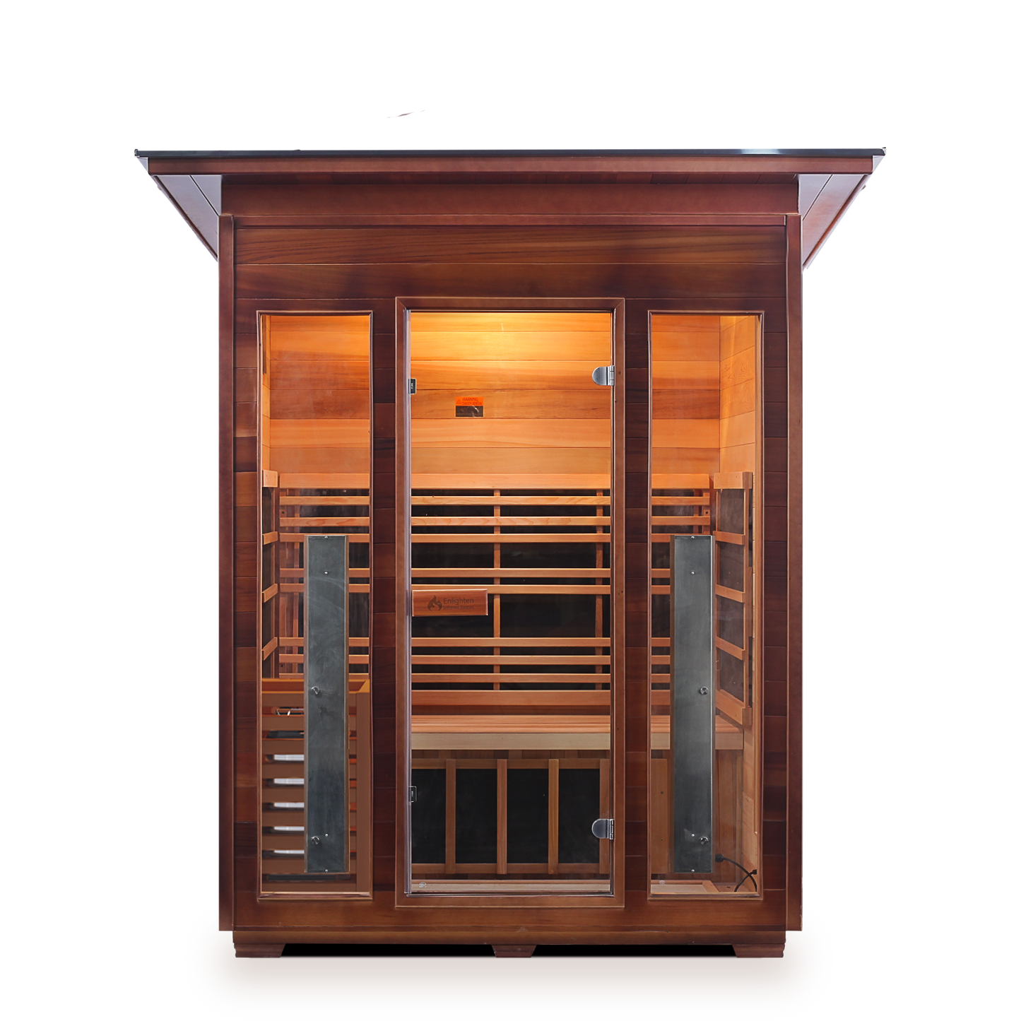 Enlighten Outdoor Infrared/Traditional Saunas Diamond - 3