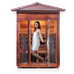 Enlighten Outdoor Full Spectrum Infrared Sauna RUSTIC - 3