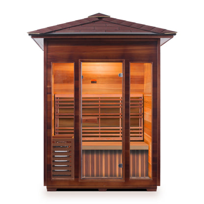 Enlighten Outdoor Traditional Saunas SunRise - 3