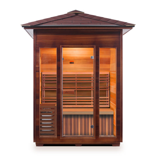 Enlighten Outdoor Traditional Saunas SunRise - 3