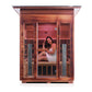 Enlighten Outdoor Infrared/Traditional Saunas Diamond - 3