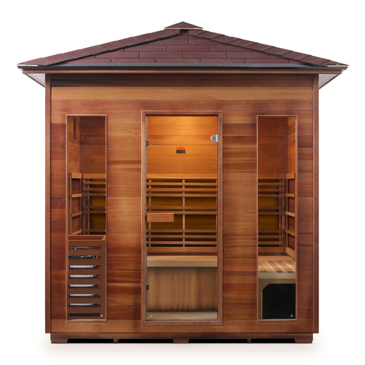 Enlighten Outdoor Traditional Saunas SunRise - 5