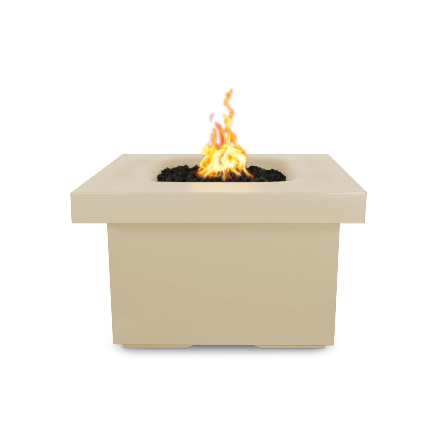 The Outdoor Plus Ramona Concrete - 36″ Square Fire Pit Table