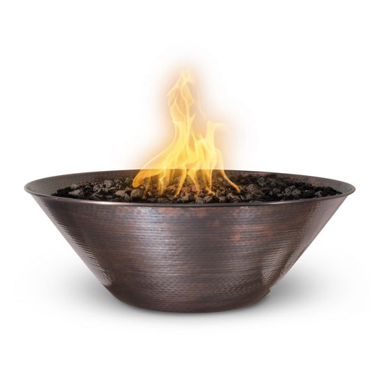 The Outdoor Plus Round Remi Fire Bowl - Copper