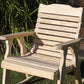 Creekvine Designs Treated Pine Crossback Rocking Chair