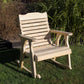 Creekvine Designs Treated Pine Crossback Rocking Chair