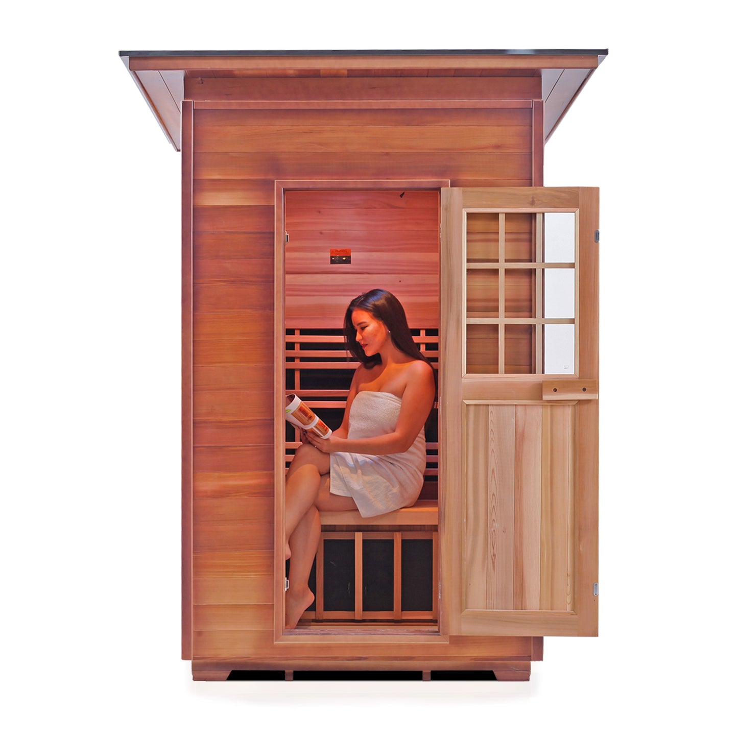 Enlighten Outdoor Infrared/Traditional Saunas Sapphire - 2