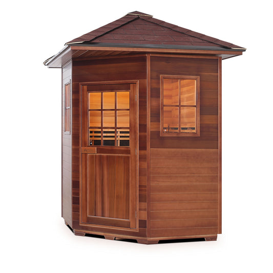 Enlighten Outdoor Full Spectrum Infrared Sauna SIERRA - 4C