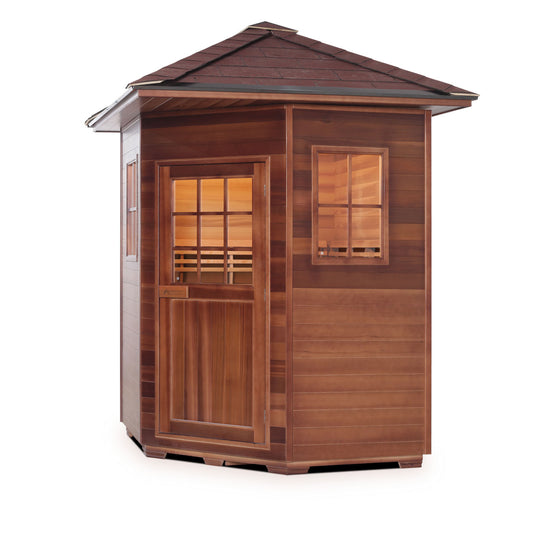 Enlighten Outdoor Traditional Saunas MoonLight - 4C Peak