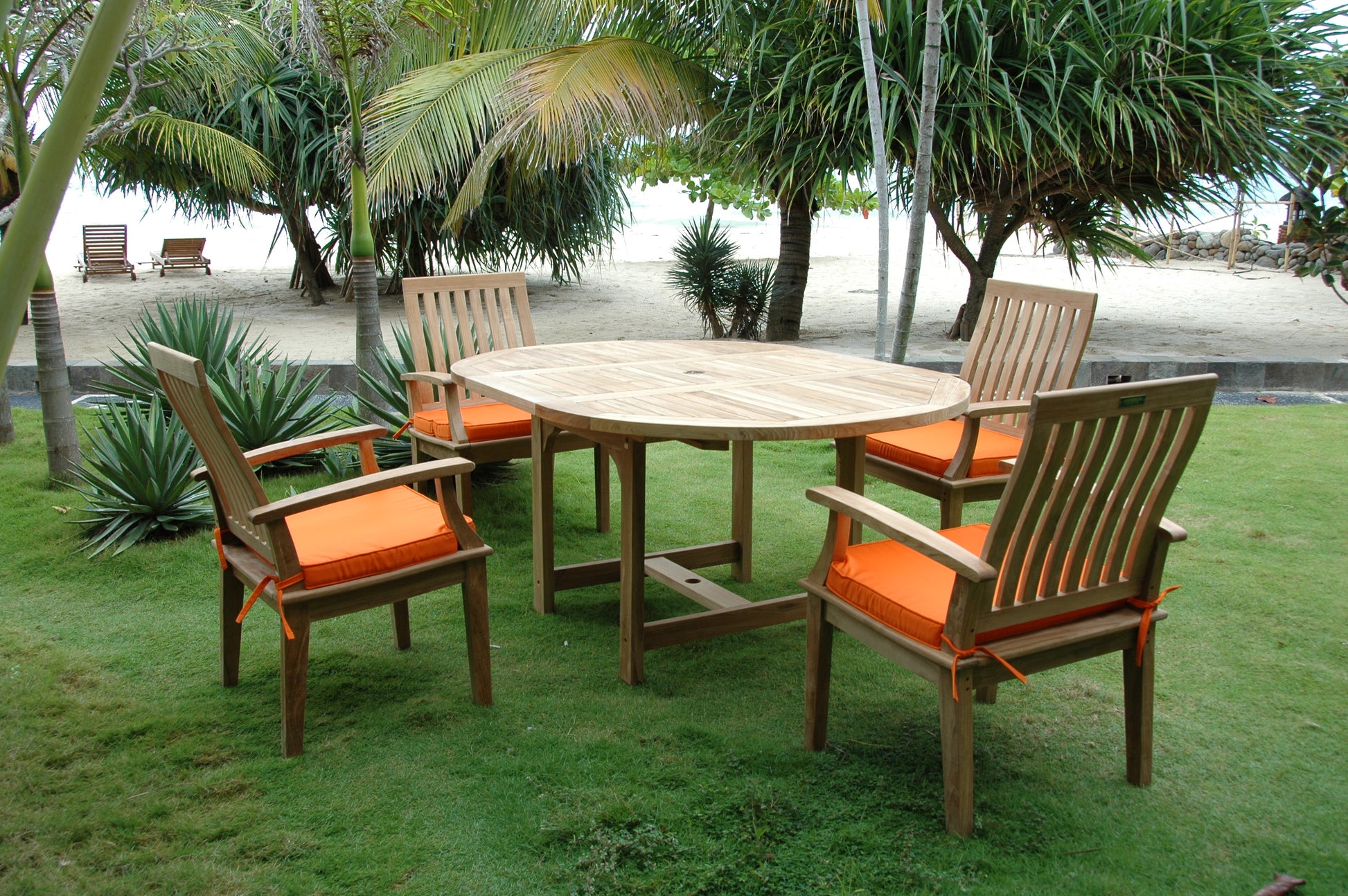 Anderson Teak Set-119b Dining Table Set