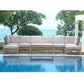 Anderson Teak Set-140 Natsepa Modular Deep Seating Set