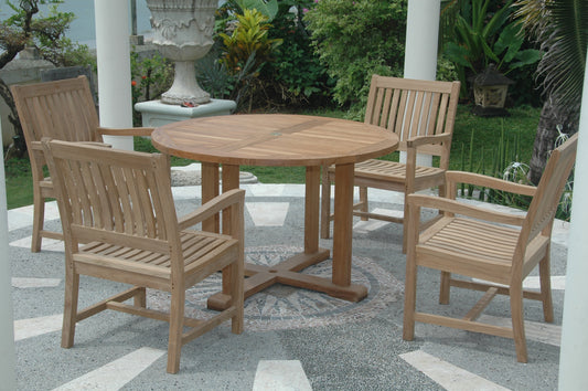 Anderson Teak Set-17 Dining Table Set