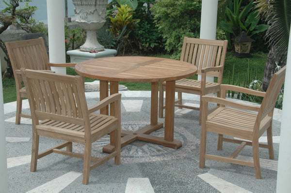 Anderson Teak Set-17 Dining Table Set