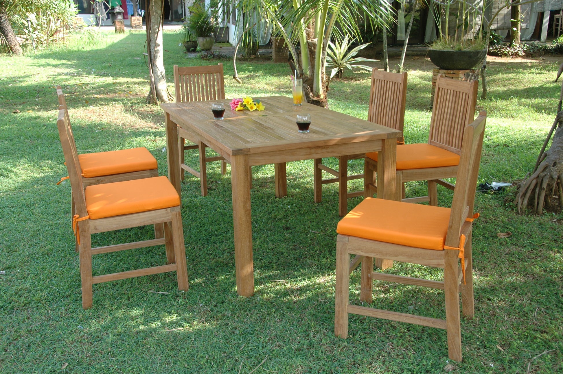 Anderson Teak Set-201 Montage Saratoga 7-pc Set