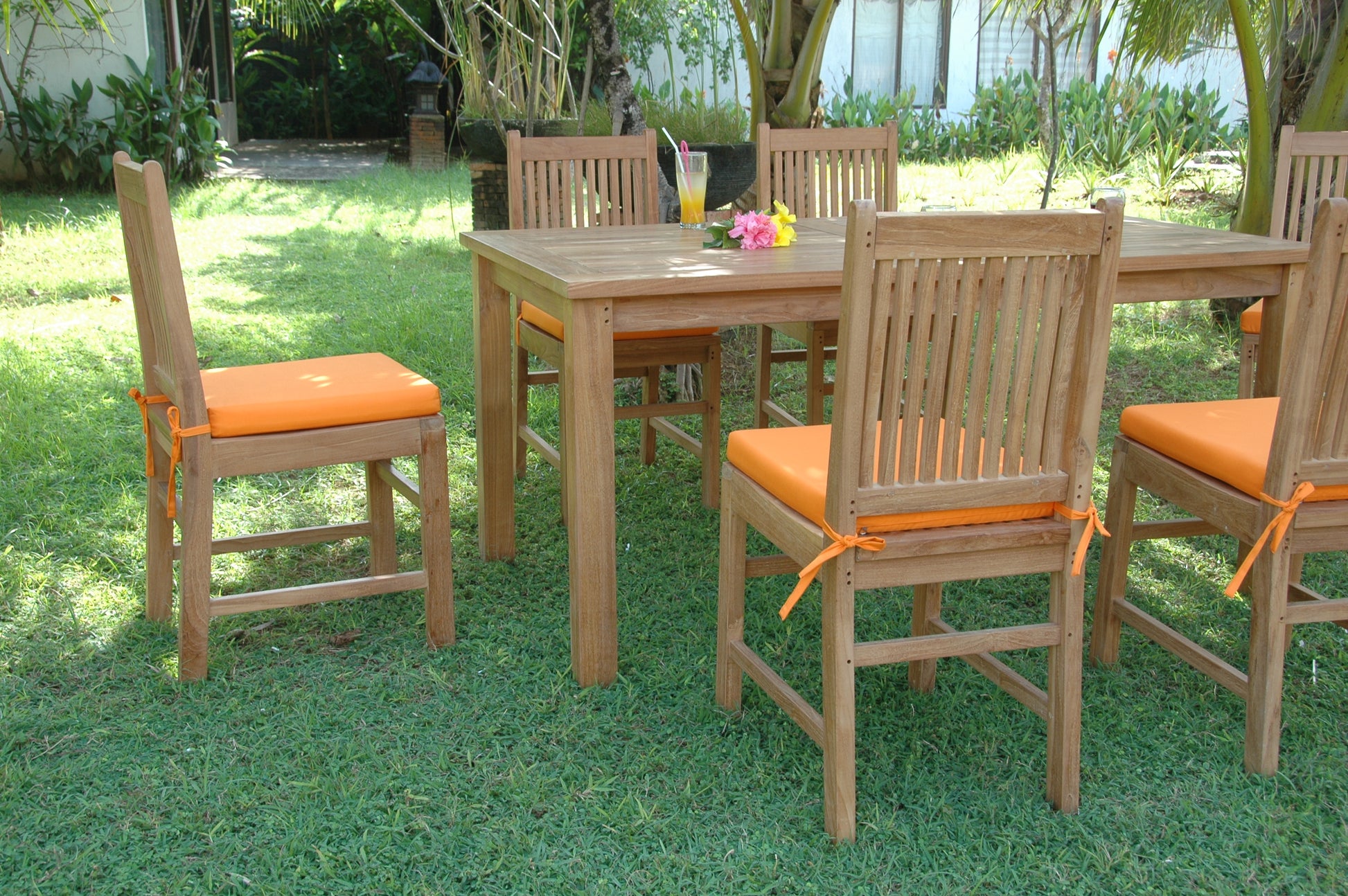 Anderson Teak Set-201 Montage Saratoga 7-pc Set