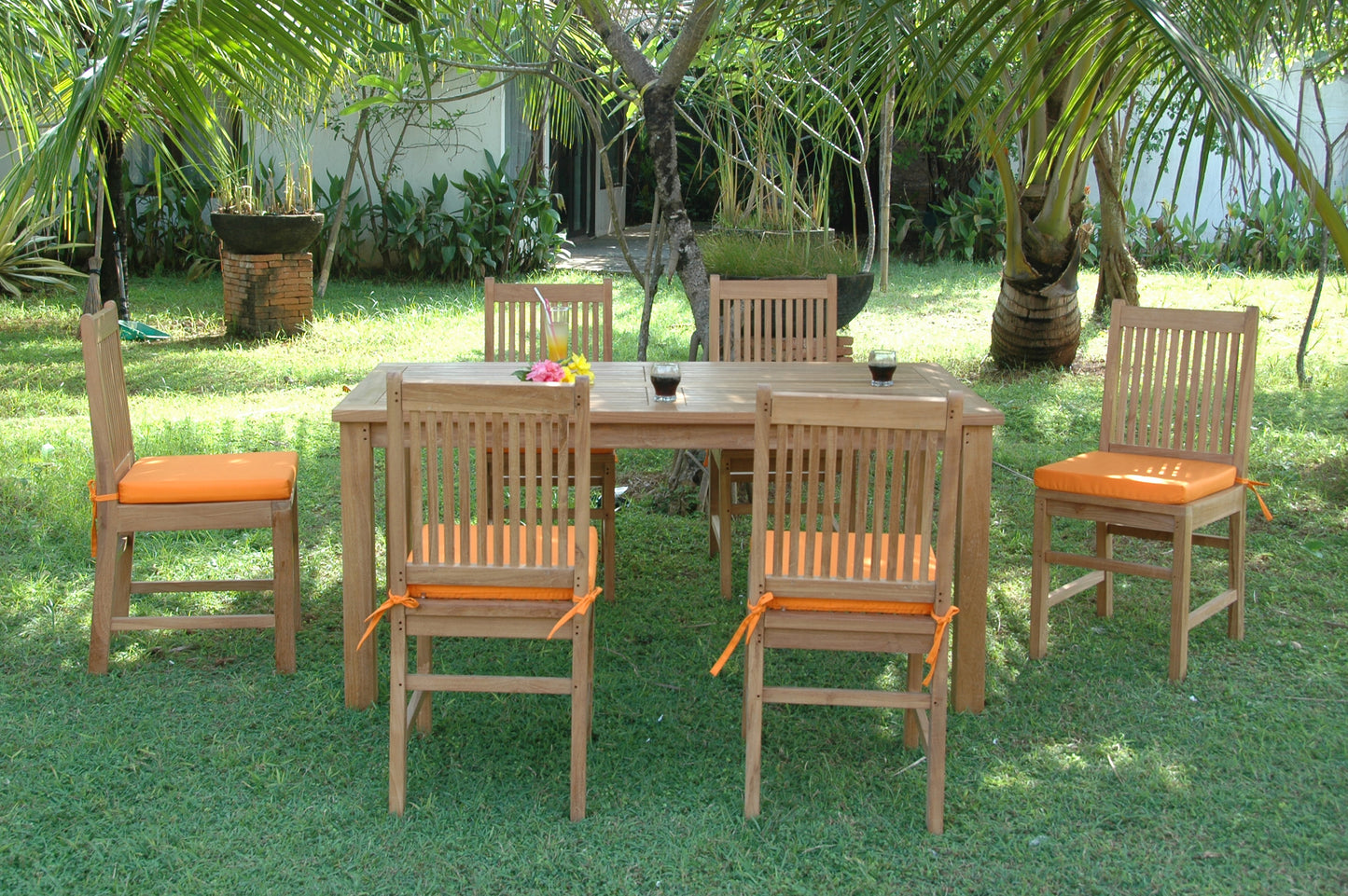 Anderson Teak Set-201 Montage Saratoga 7-pc Set