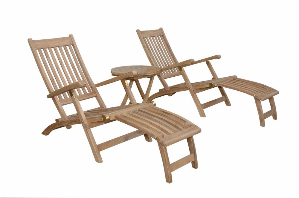 Anderson Teak Set-275 Tropicana Steamer 3-pc Set