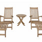 Anderson Teak Set-275 Tropicana Steamer 3-pc Set