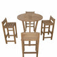 Anderson Teak Set-293 Seacrest Alpine Ii Counter Table 5-pc Set