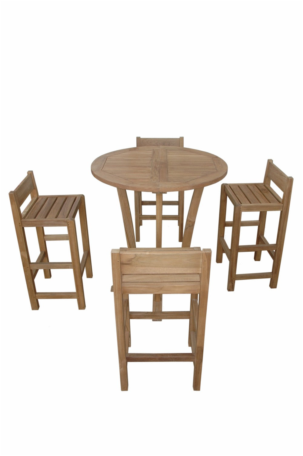 Anderson Teak Set-293 Seacrest Alpine Ii Counter Table 5-pc Set