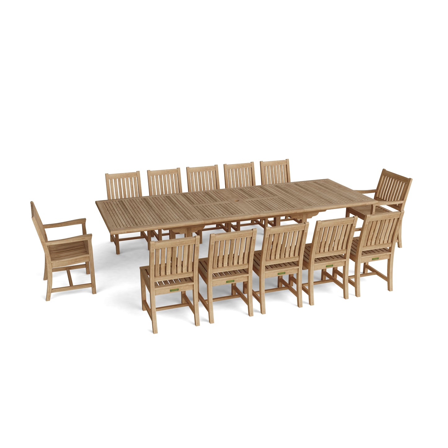 Anderson Teak Set-33a Dining Table Set