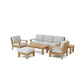 Anderson Teak Set-65 Riviera Modular Deep Seating Set