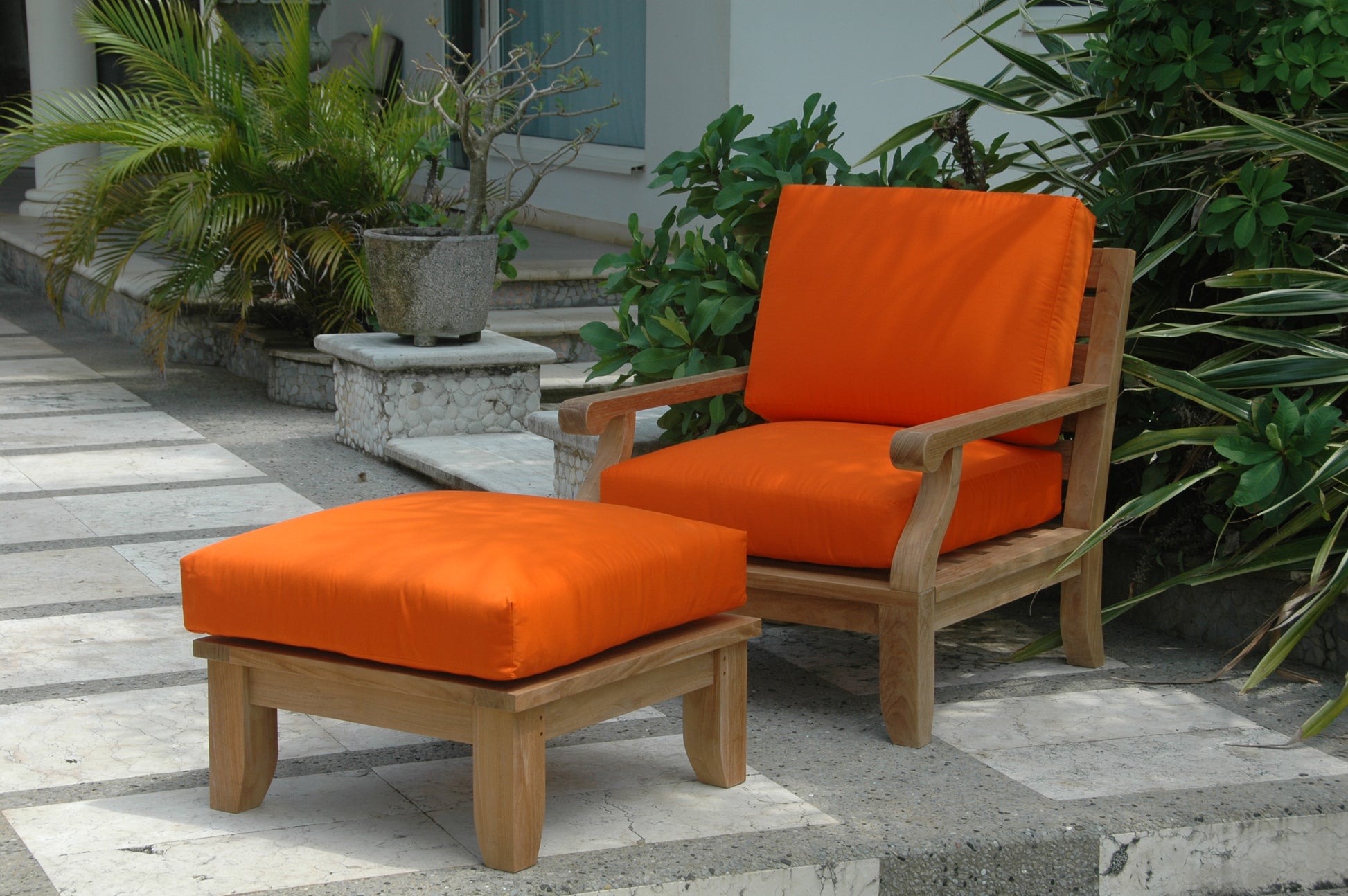 Anderson Teak Set-91 Riviera Modular Deep Seating Set