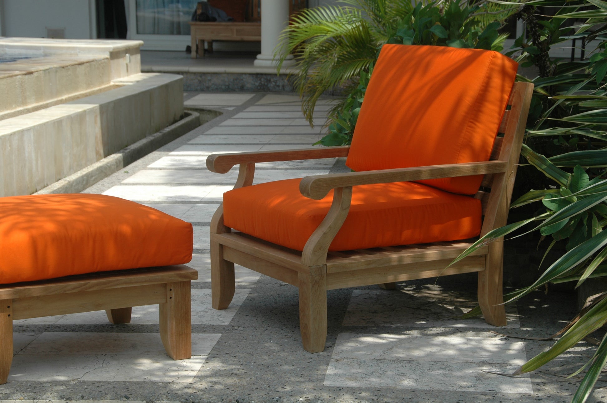 Anderson Teak Set-91 Riviera Modular Deep Seating Set